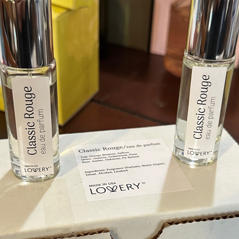 Lovery Classic Rouge Eau de Parfum - Silver 2 pack